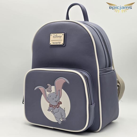 Loungefly Disney Dumbo Flying On a Dream Mini Backpack New Exclusive Rare - Picture 3 of 6